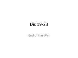 15 Civil War Dispatches 19-23 and