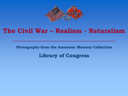 1-Civil War - Realism
