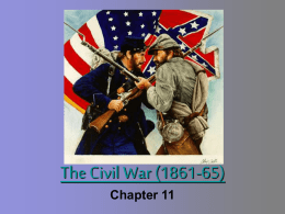 Causes of the Civil War - Effingham County Schools