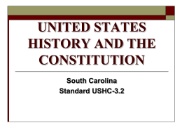 US History Standard 3.2