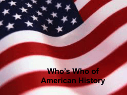 Who_s Who of history