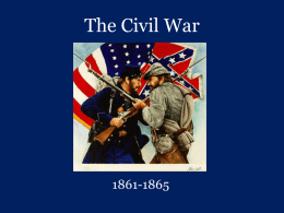 The Civil War - middletonhsapush