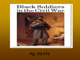 Black Soldiers in the Civil War