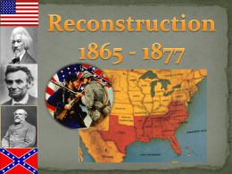 Reconstruction Leaders PPT