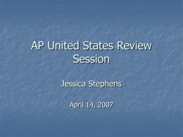 AP United States Review Session