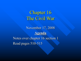 Chapter 16 section 1 study highlights