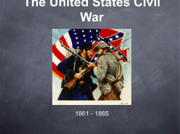 The United States Civil War