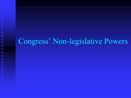 Nonlegistive powers PP