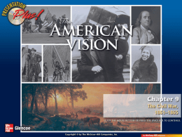 The American Vision - History With Mr. Wallace