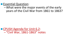 The Civil War Powerpoint