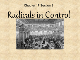 Chapter 17 Section 2 Radicals in Control