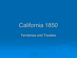 California 1850 - University of Idaho