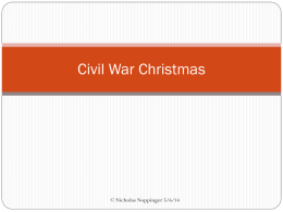 Civil War Christmas - Military History Teacher-Home