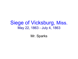 Vicksburg - MrSparksWiki