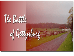 battle of gettysburg - day 3