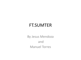 FT sumter by Manuel Torres