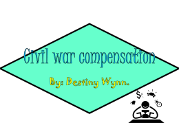 Civil war compensation