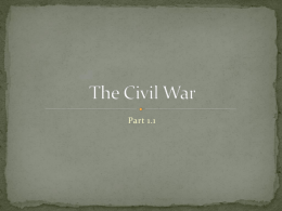 The Civil War