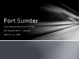 Fort Sumter - Flushing Community Schools