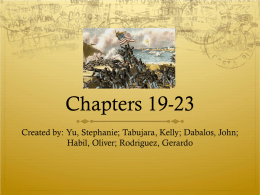 Chapters 19-23