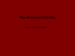 Civil War PowerPoints for Review.1