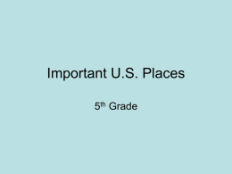 Important Places on Map - Effingham County Schools