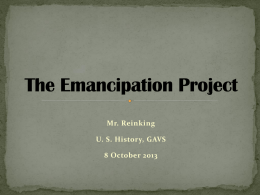 The Emancipation Project