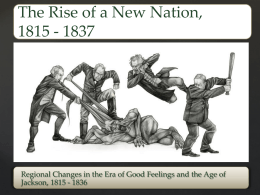 The Rise of a New Nation - fchs