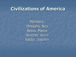 Civilizations of America