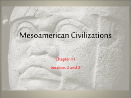 Mesoamerican Civilizations