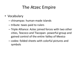 The Atzec Empire