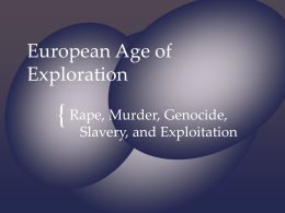 European Age of Exploration