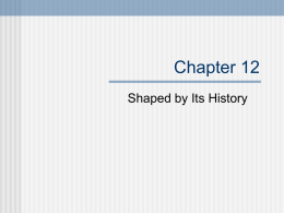 Chapter 12 - Bismarck Public Schools