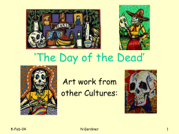 The Mexican Day of the Dead celebrations - Teachnet UK-home