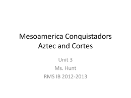 Mesoamerica Conquistadors