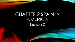 Chapter 2 Spain in Americax