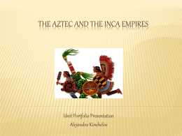 The Aztec and the Inca empires - edsc304
