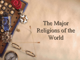 The Major Religions of the World