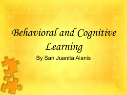 Benjamin Bloom and the Taxonomy of Learning