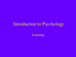 Abnormal Psychology - University of Toronto