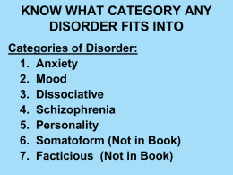 Psychological Disorders are - AKHSewing