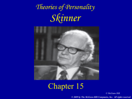 Ch15 Notes_Skinner