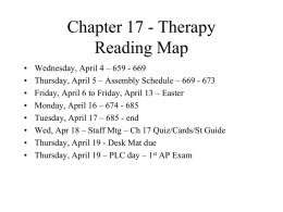 Chapter 17 notes