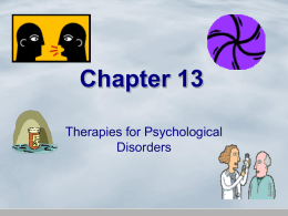 Therapy - GGHS Psychology