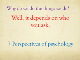 Perspectives PPT