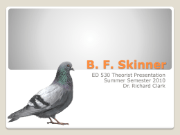 BF Skinner - ejgolden87