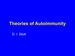 Theories of Autoimmunity