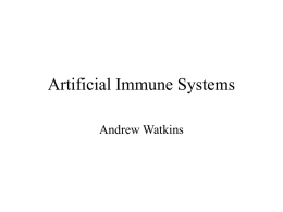 Aritficial Immune Systems-