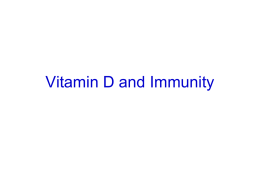 The Vitamin D Deficit: An apparent resurgence of rickets