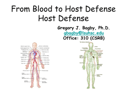 The host defense system